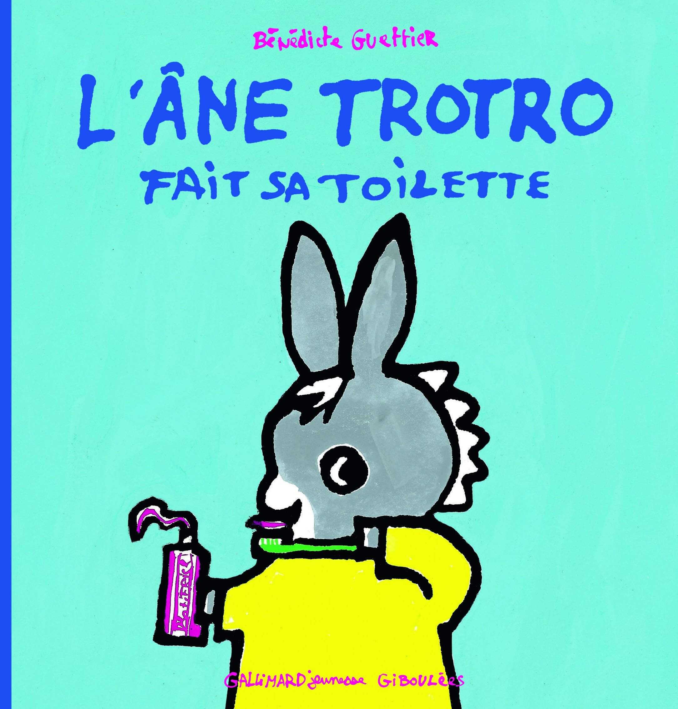 L'âne Trotro fait sa toilette - Click to enlarge picture.