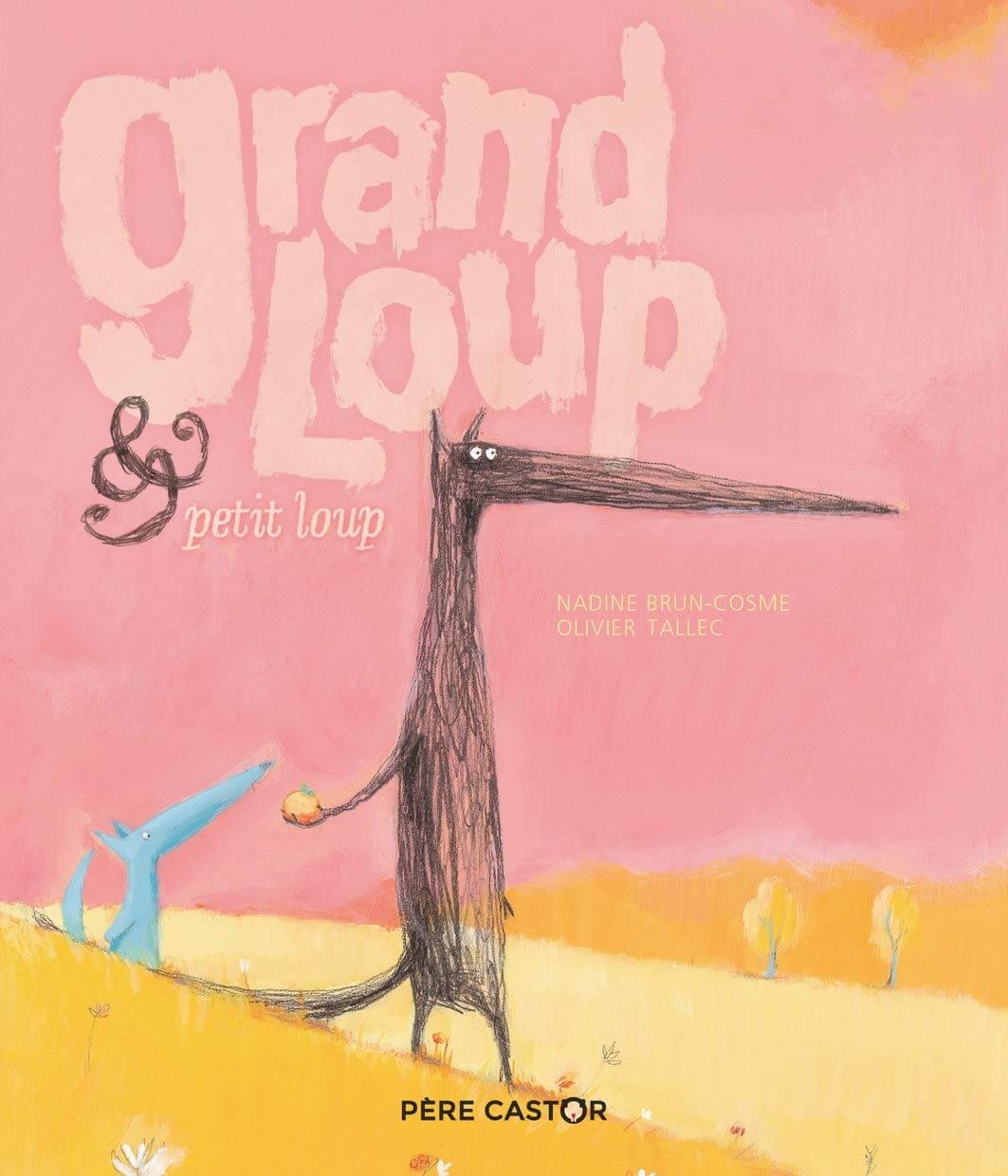 Grand loup et petit loup - Click to enlarge picture.