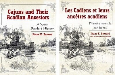 Les Cadiens et leurs ancêtres acadiens - Click to enlarge picture.