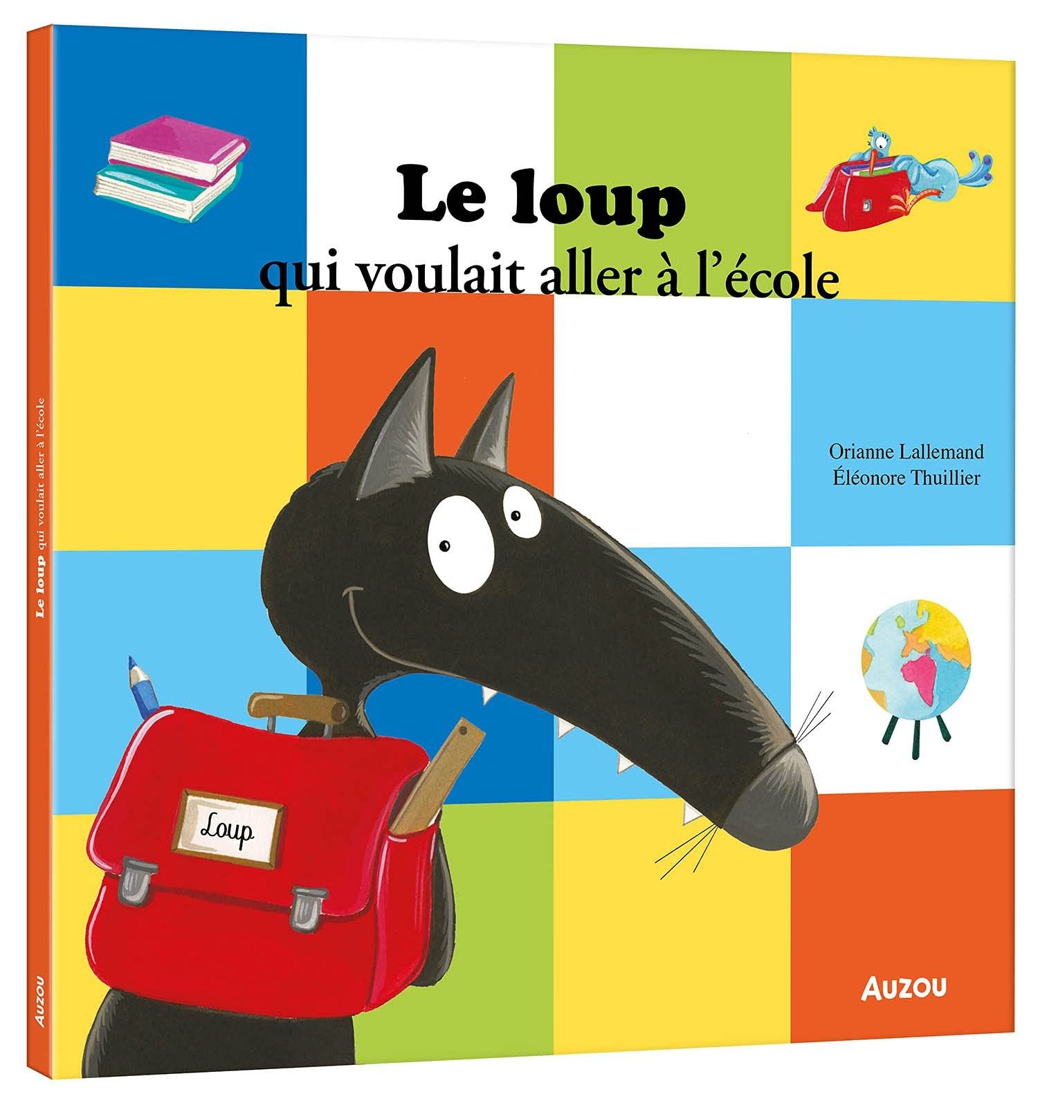 Le loup qui voulait aller à l'école - Click to enlarge picture.
