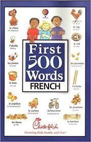 First 500 Words in French - Click to enlarge picture.