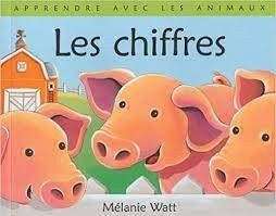 Les chiffres avec les animaux de la ferme - Click to enlarge picture.