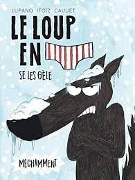 Le loup en [slip] se les gèle méchamment - Click to enlarge picture.