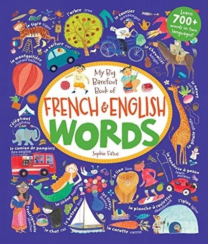 My Big Barefoot Book of French and English Words - Click to enlarge picture.