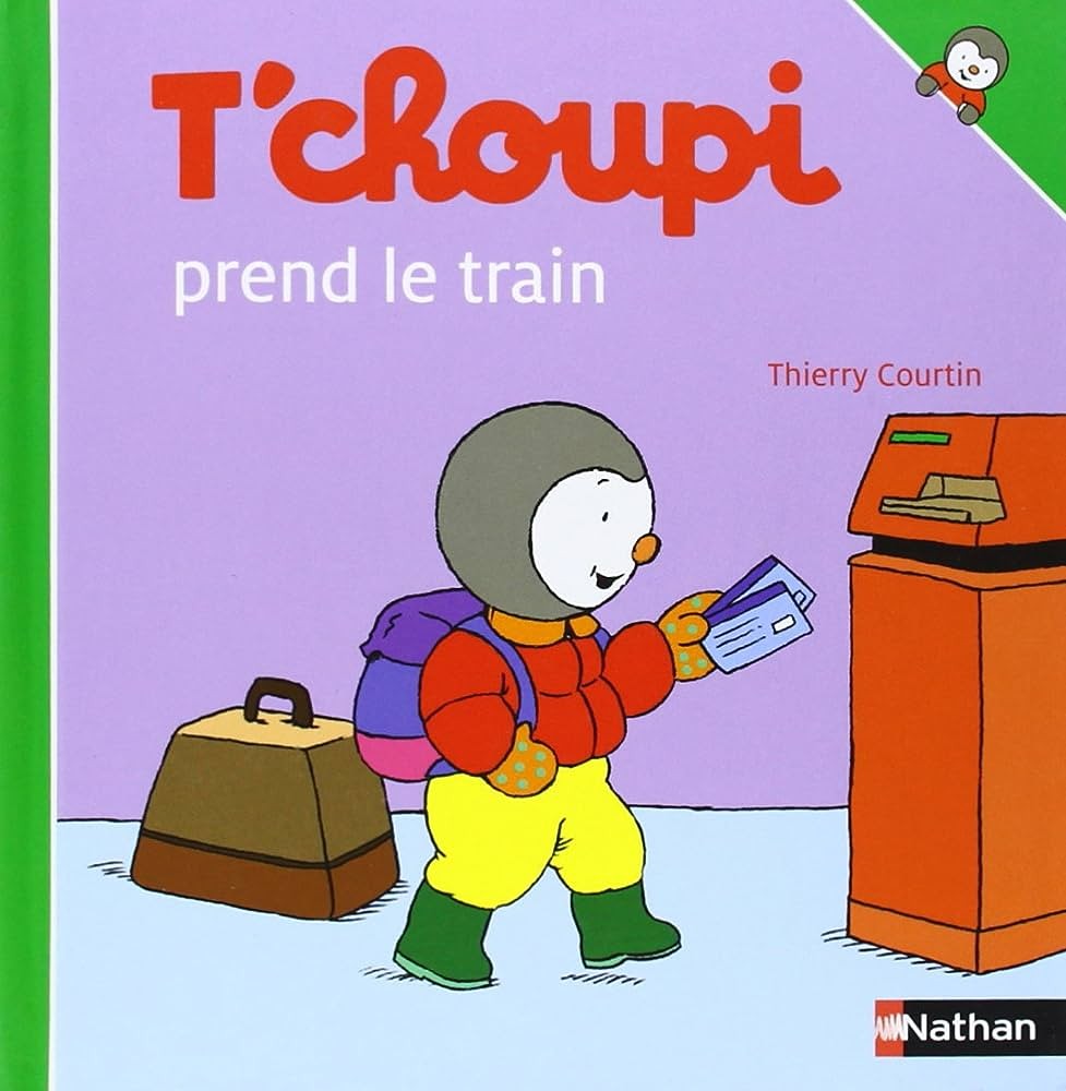 T'choupi prend le train - Click to enlarge picture.