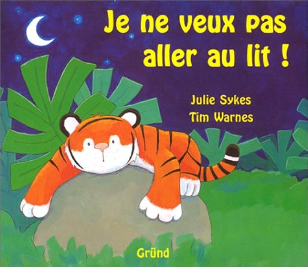 Je ne veux pas aller au lit! - Click to enlarge picture.