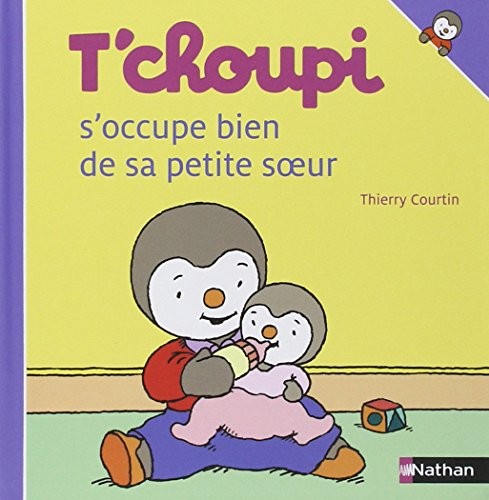 T'choupi s'occupe bien de sa petite soeur - Click to enlarge picture.