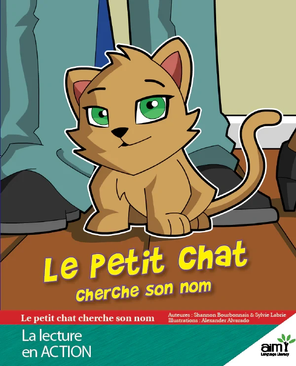 Le petit chat cherche son nom - Click to enlarge picture.