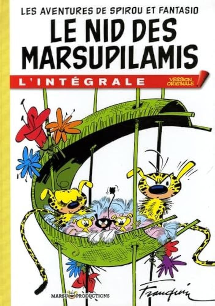 Le nid des marsupilamis - Click to enlarge picture.