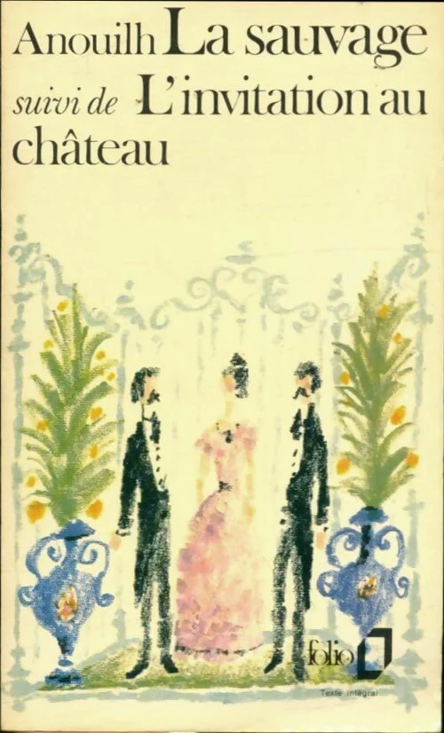 LA Sauvage: Suivi De L'Invitation Au Chateau (Folio) (French Edition) - Click to enlarge picture.