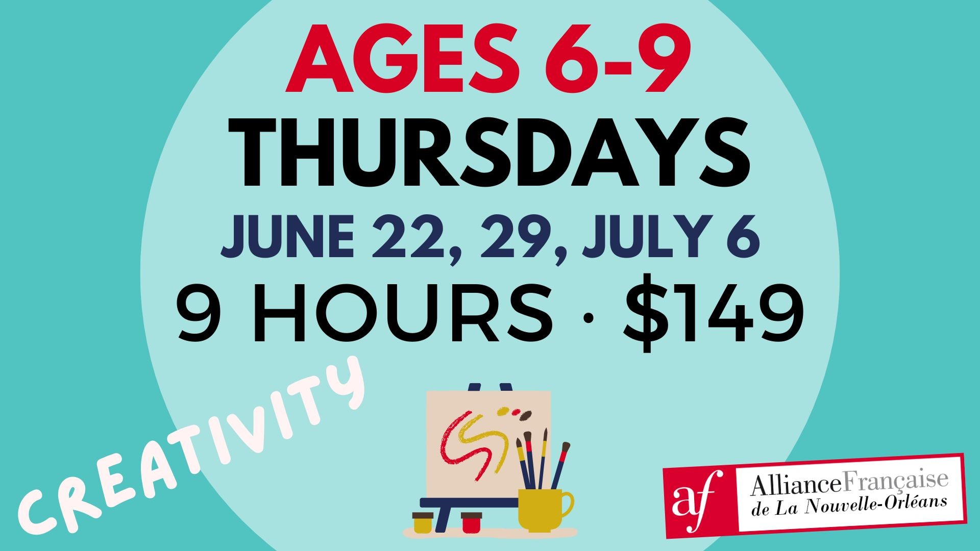 Ages 6-9 ALL Thursdays