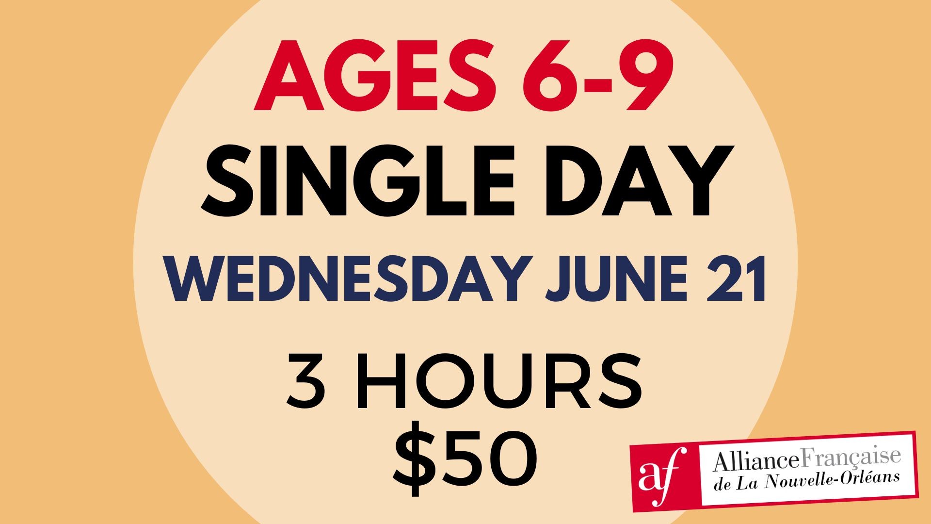 Ages 6-9 Single Day · June 21