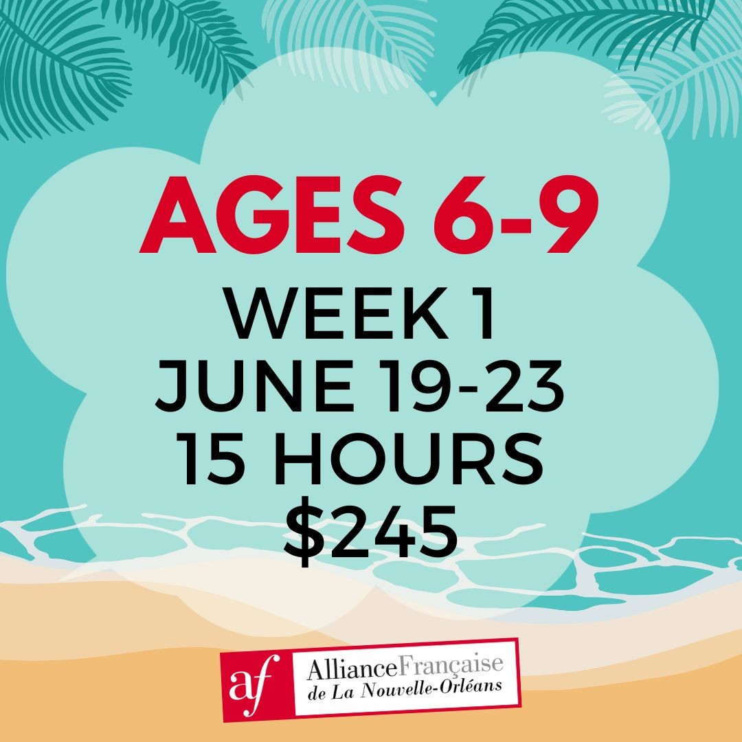 Ages 6-9 Entire Week · June 19-23