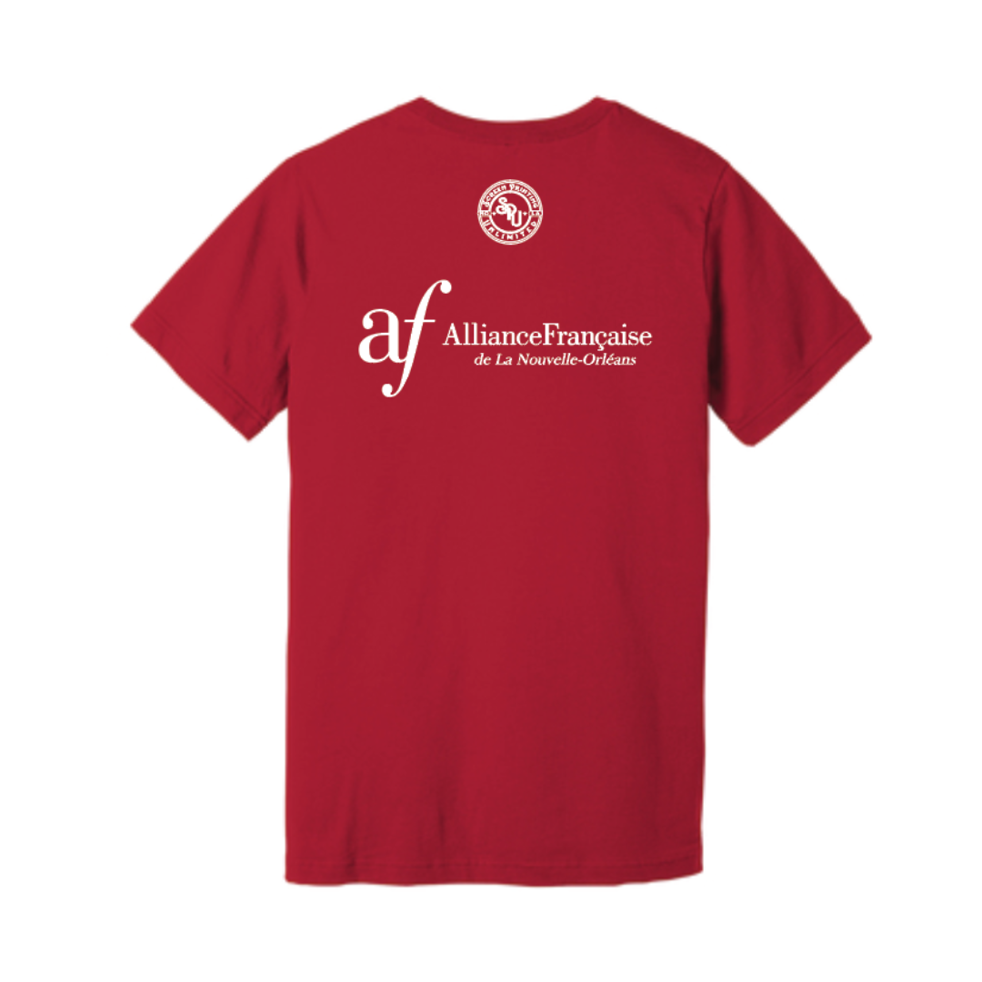 Pain au chocolat T-shirt (red)