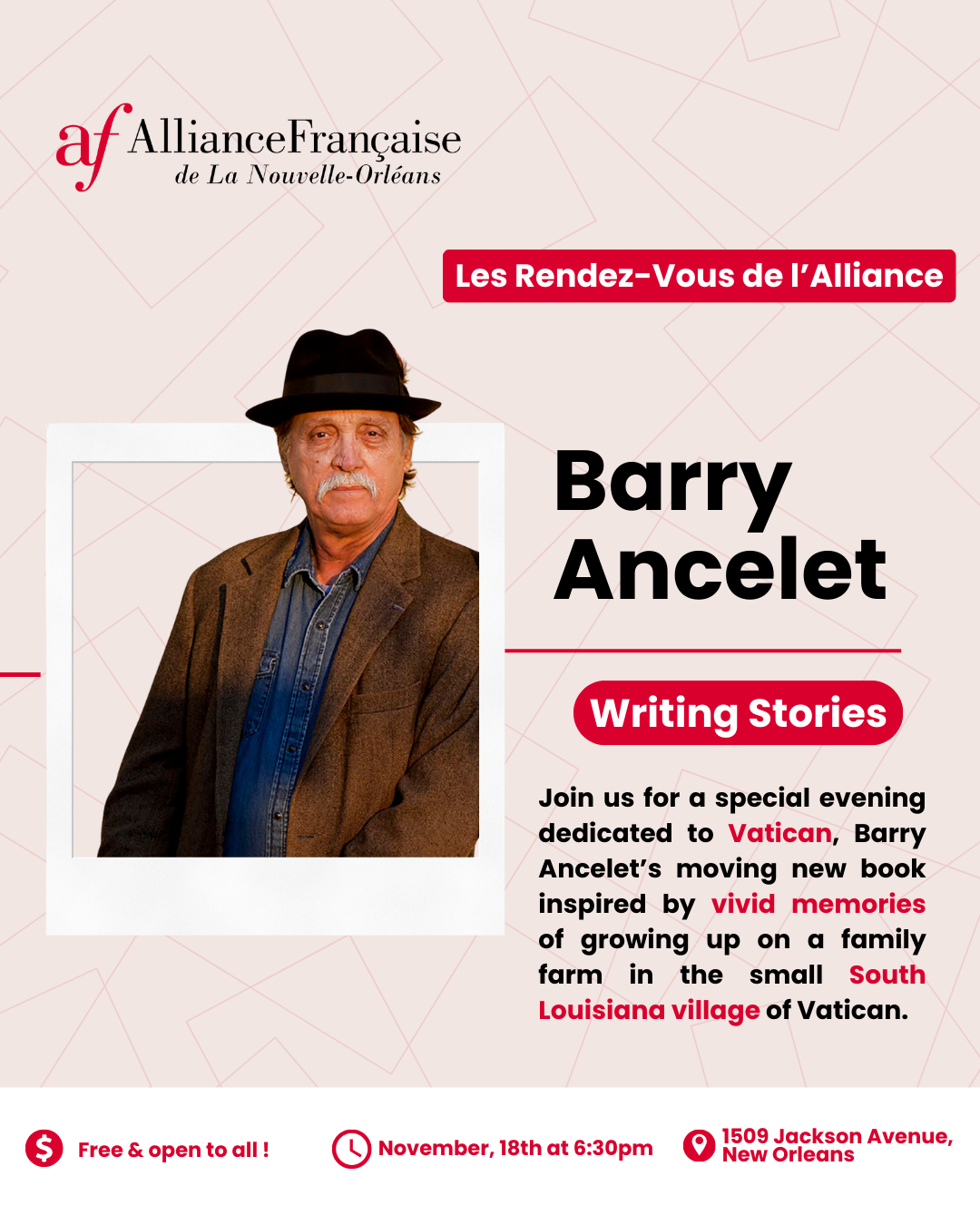 November Rendez Vous - Barry Ancelet
