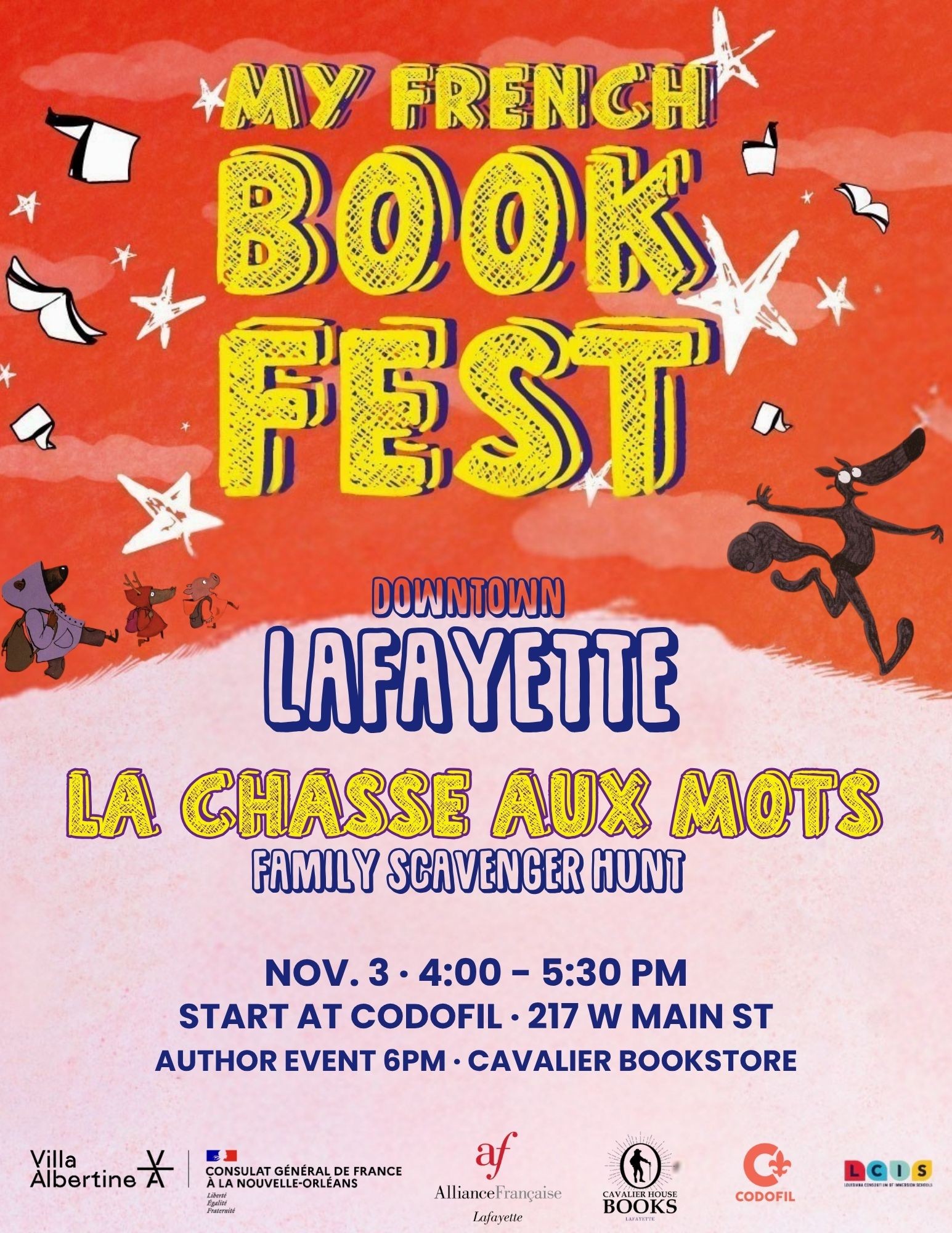 My French Book Fest - La Chasse aux mots