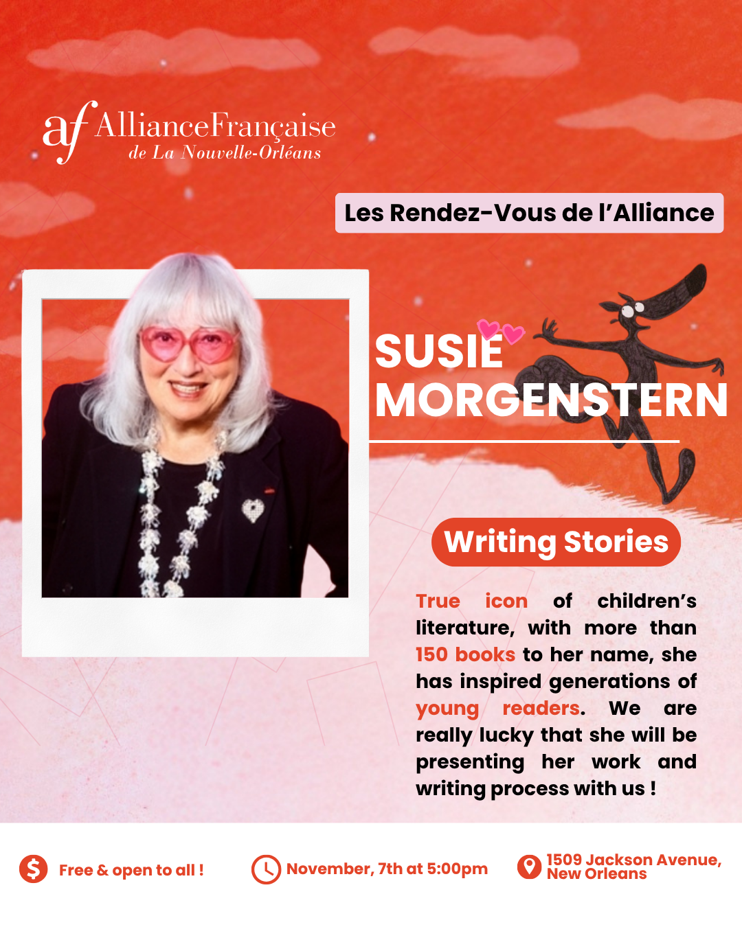 Rendez Vous avec Susie Morgenstern - My French Book Fest