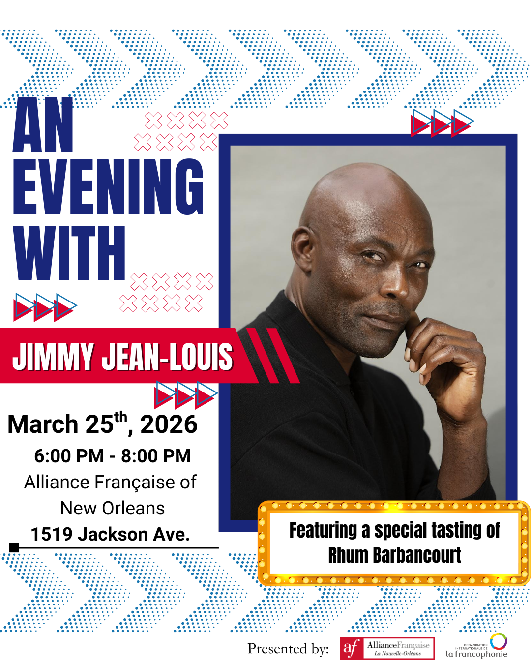 An Evening With Jimmy Jean-Louis