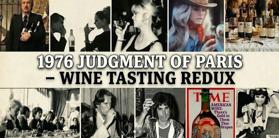 Judgment of Paris - Wine Tasting Redux